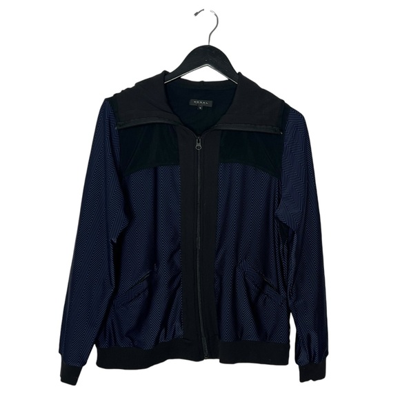 Koral Jackets & Blazers - Koral Convert Jacket Blue Black Size Medium